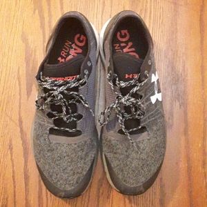 Under Armour Gray fabric running shoes